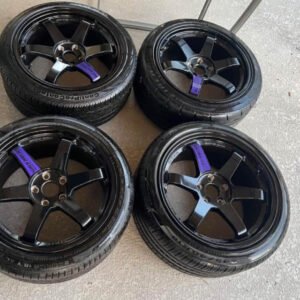 Rays volk Racing TE’s 18 squared wheels