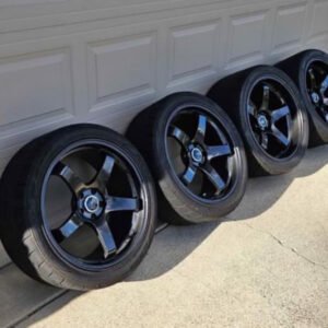 4 Advan wheels for Nissan GTR